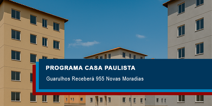 Guarulhos Receberá 955 Novas Moradias pelo Programa Casa Paulista