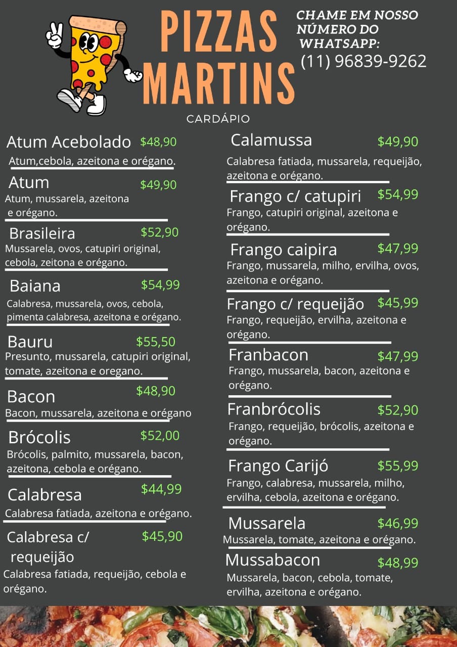 Pizzaria delivery Martins