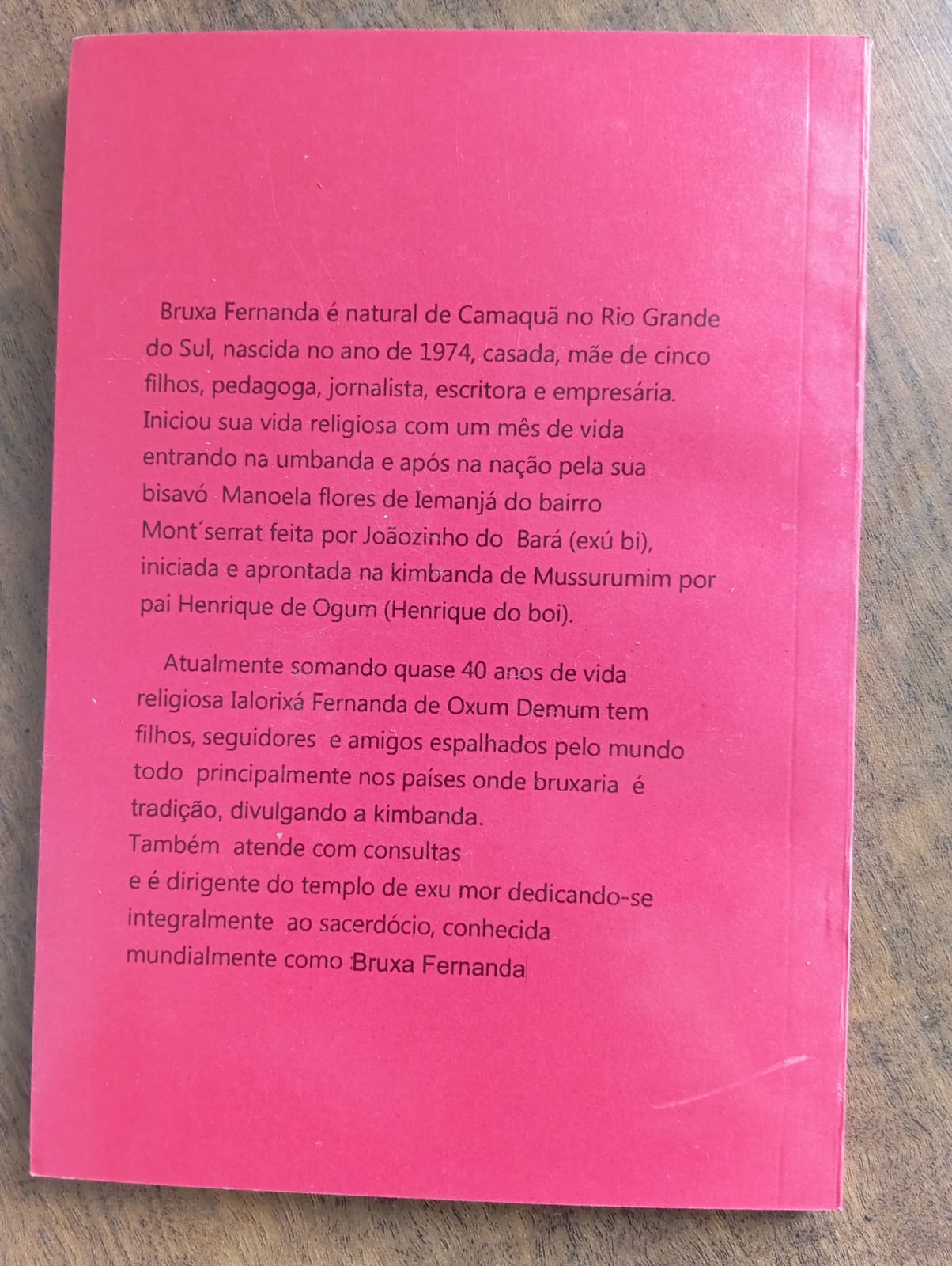 Bruxa Fernanda – Kimbanda – Orige