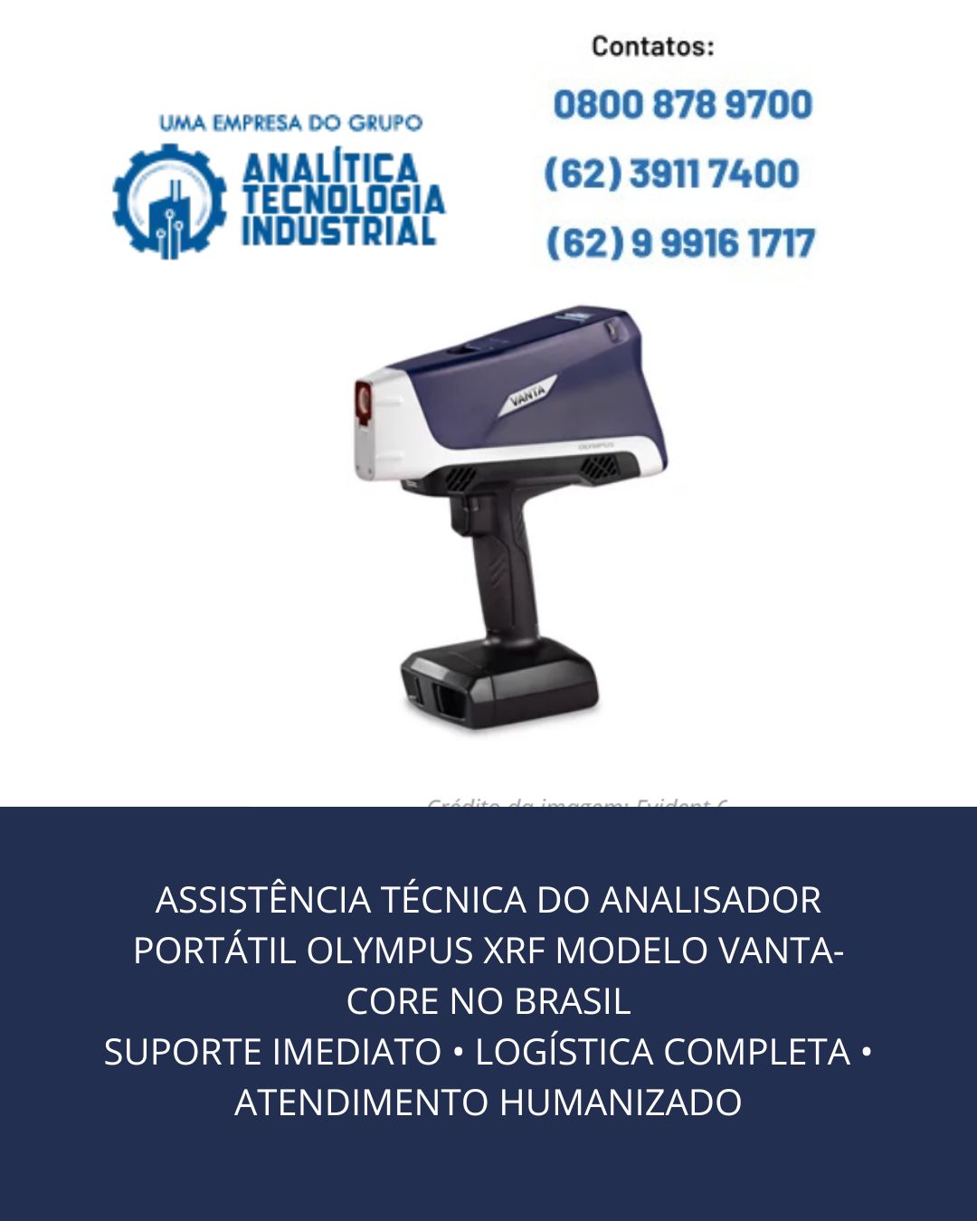 ASSISTÊNCIA TÉCNICA NACIONAL ANALISADORES XRF