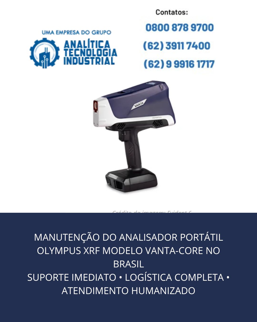 ASSISTÊNCIA TÉCNICA NACIONAL ANALISADORES XRF